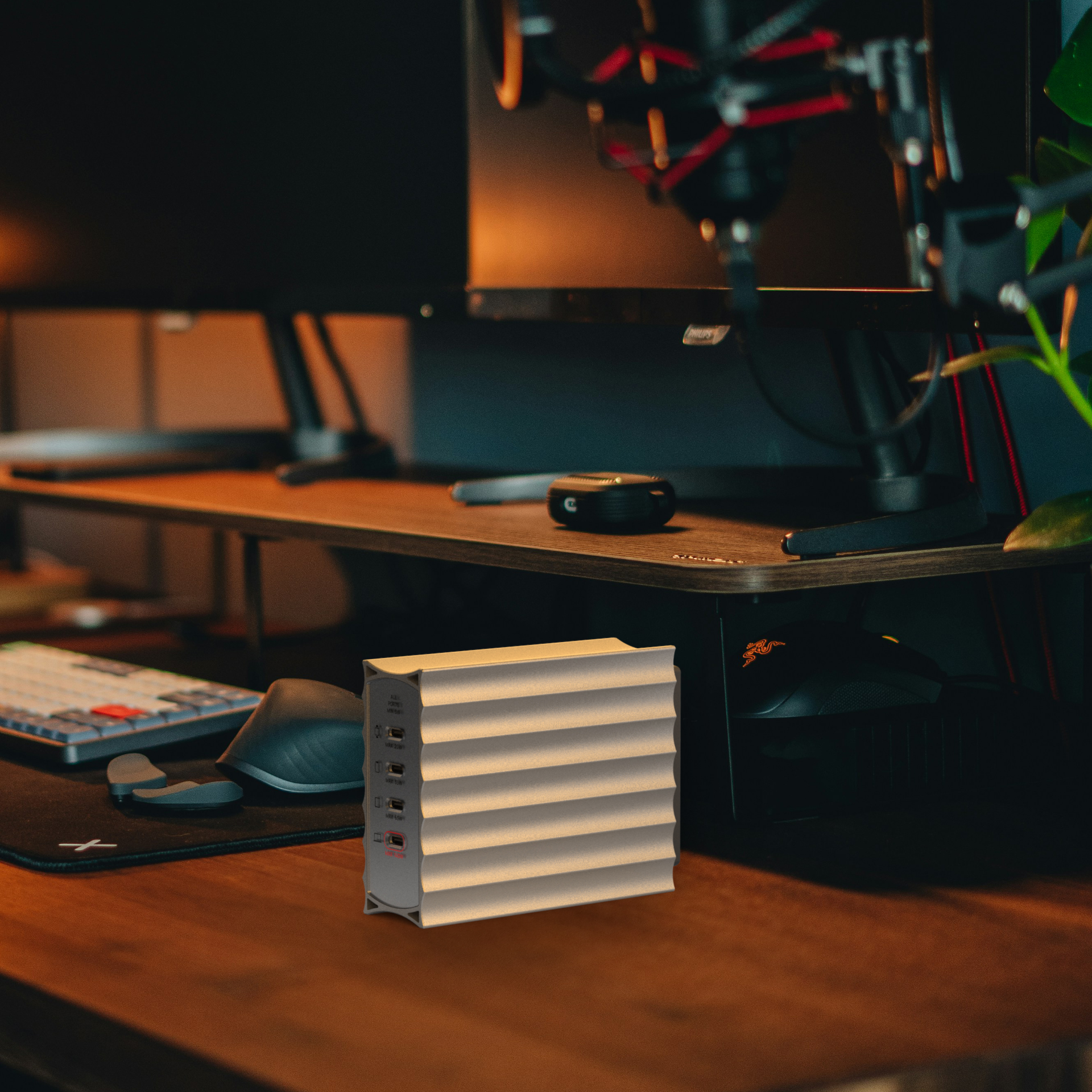 Black Hole on a work desk